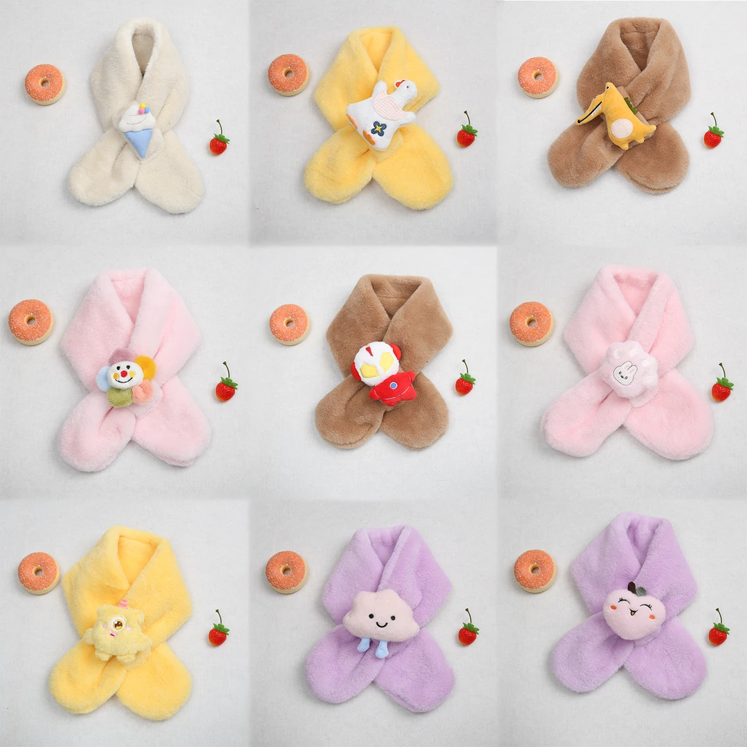 【直播专享】巨暖和！超好看！近百款可选！加绒加厚儿童围巾1-10岁