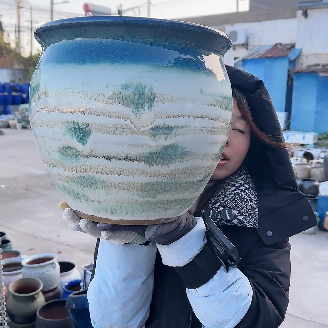 王嫂花盆1214-342高30口30