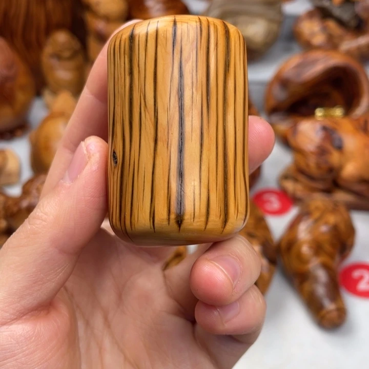 木太行虎皮闻香把件鉴赏期48小时