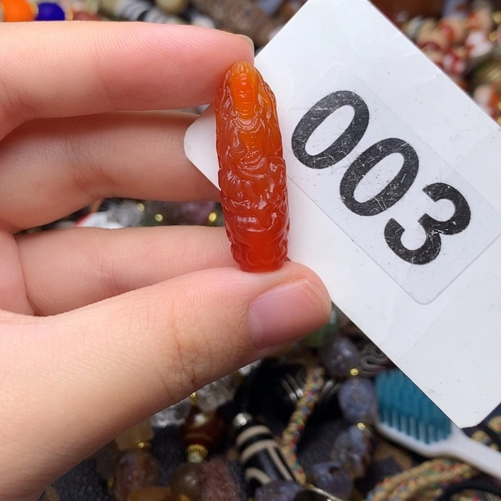 未镶嵌发一条玛瑙/玉髓