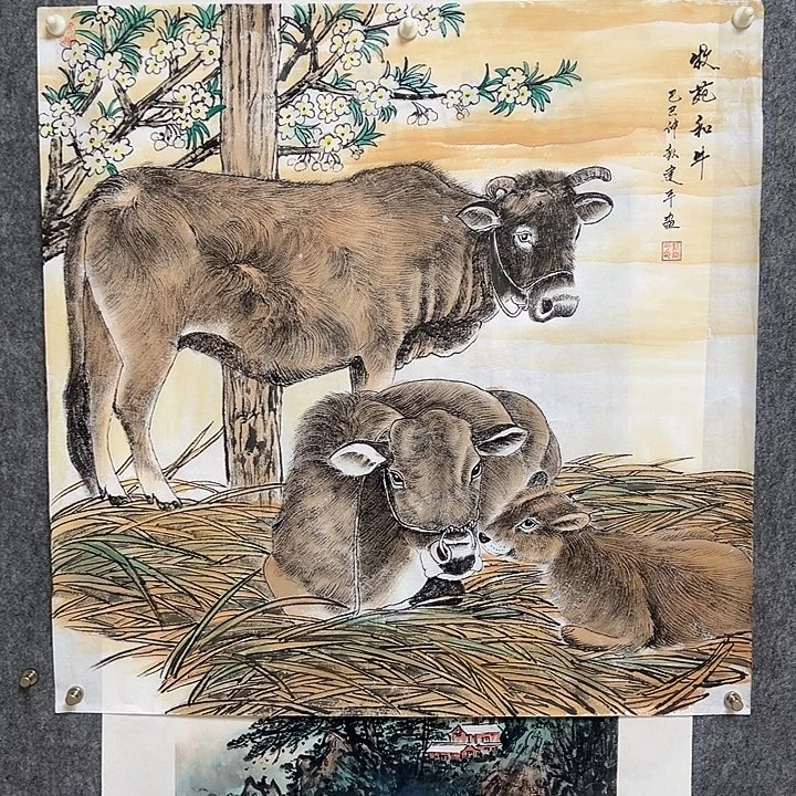 国画精品国画手绘作品