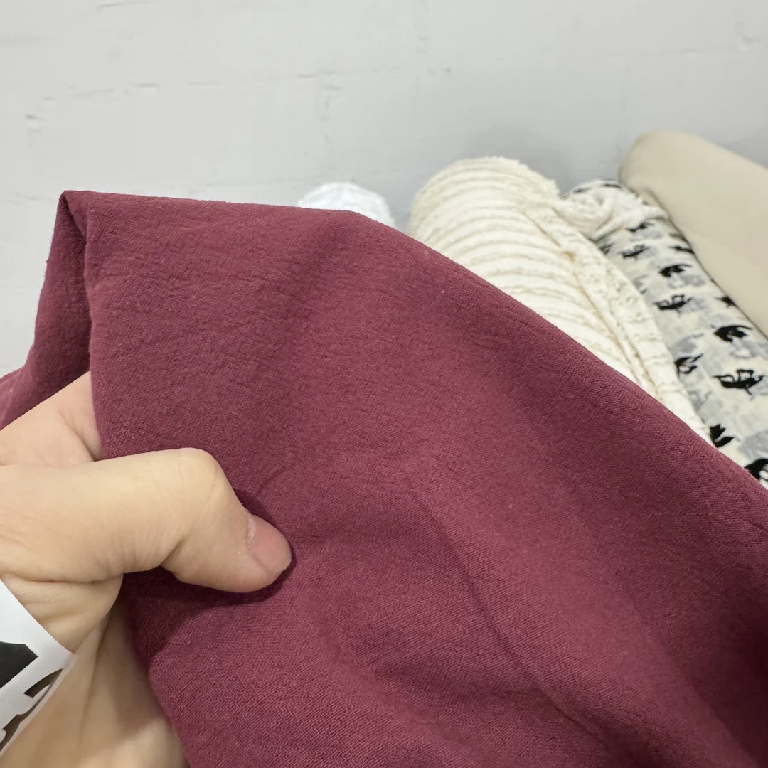 13  水洗棉麻面料4米价