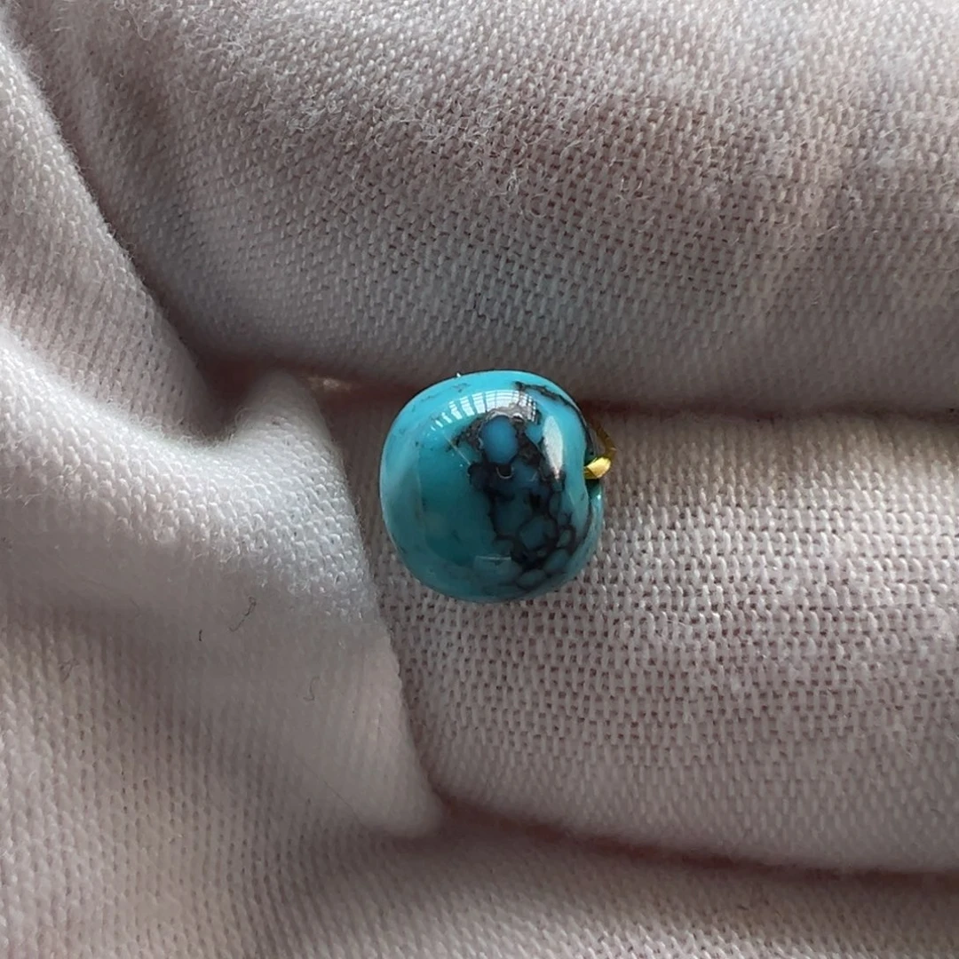 绿松石未镶嵌配饰8.1*7.1mm