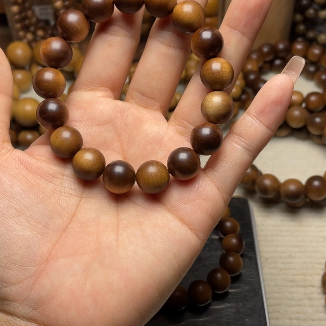 檀香木手串/手链印度老山檀香1.2沉水