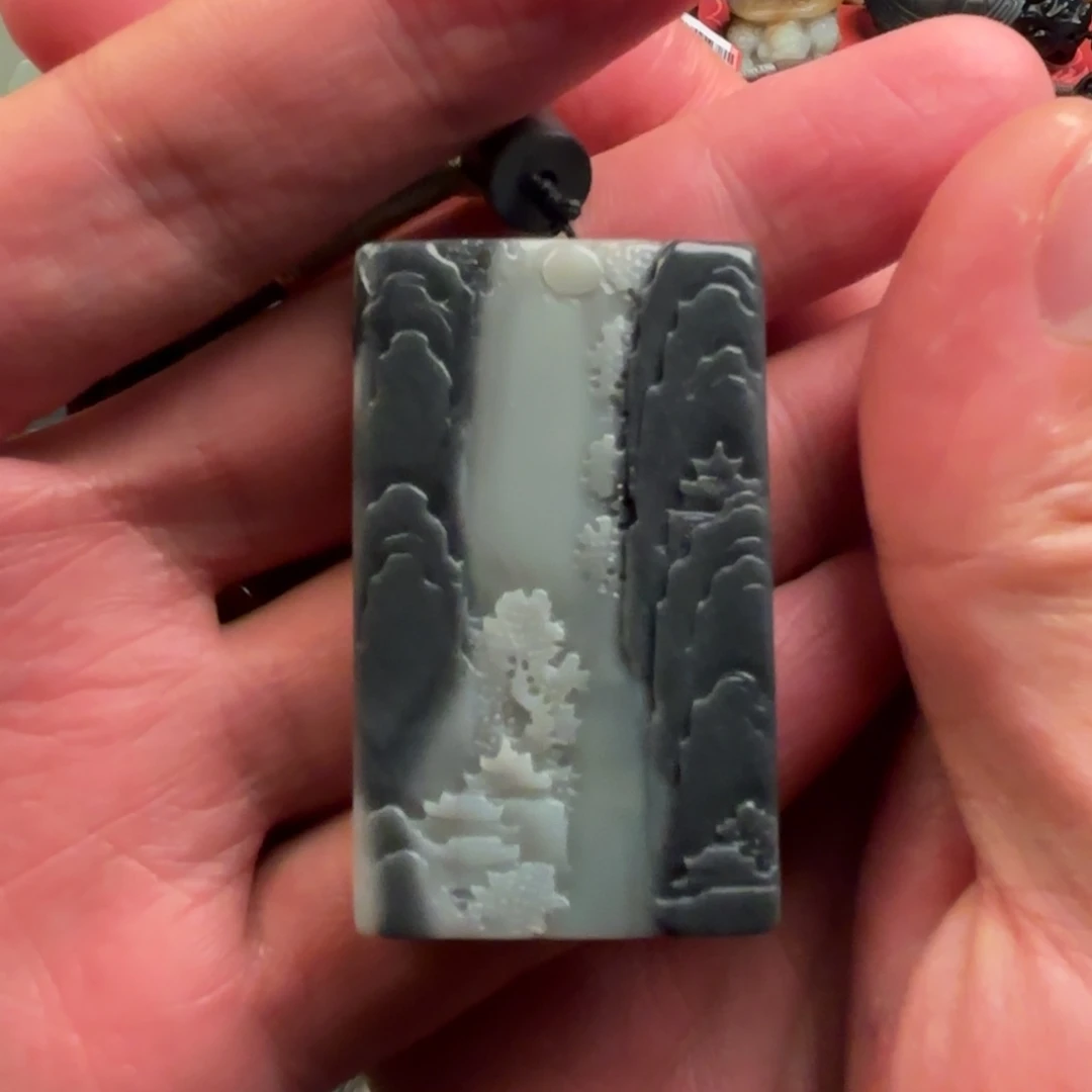 和田玉颈饰未镶嵌杨***