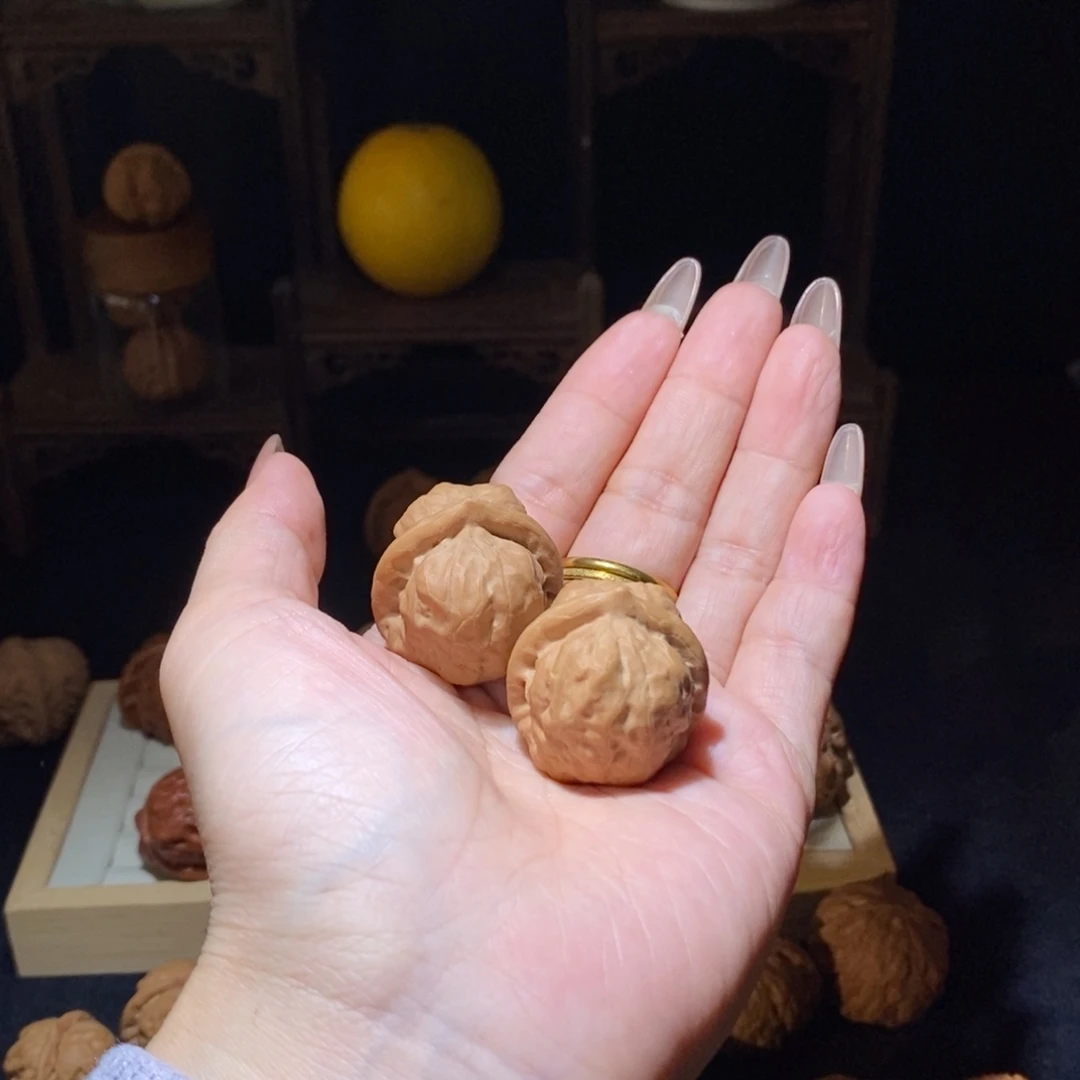 吊坠文玩核桃古蝉32