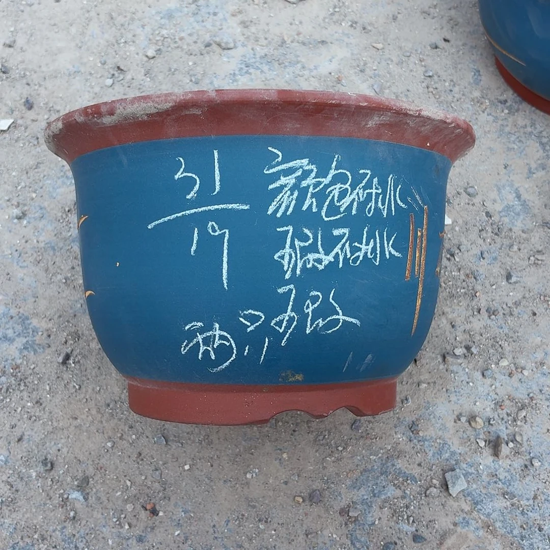 宜兴紫砂花盆，现货发