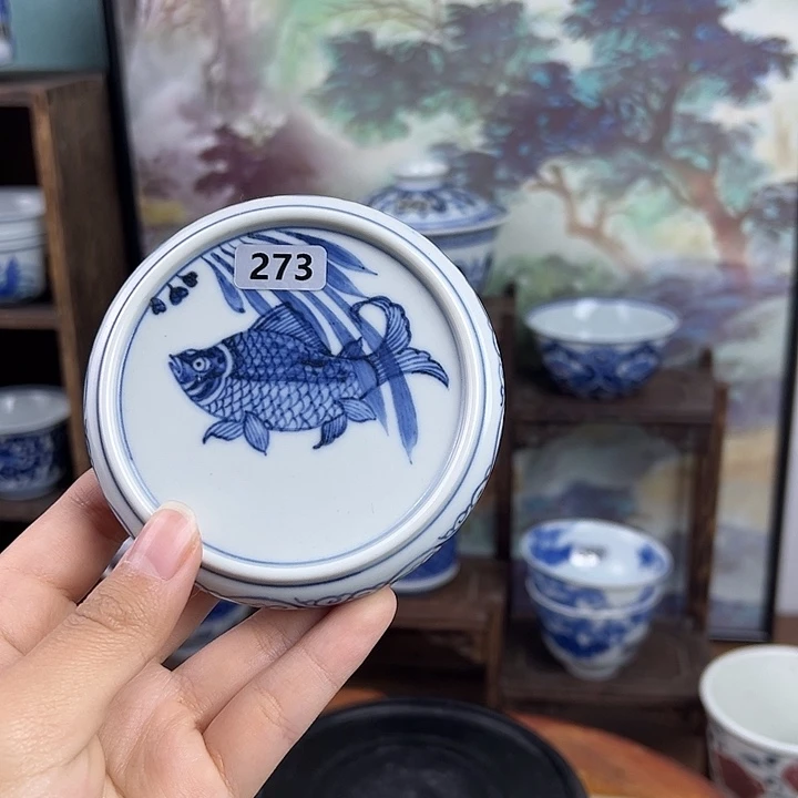 瓷其他鱼盖置273。