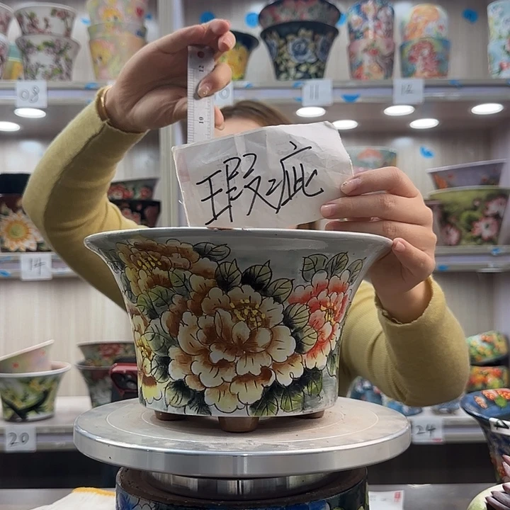 紫砂花盆瑕疵瑕疵955