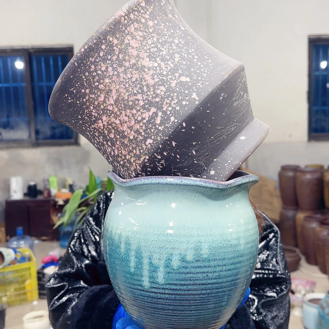 花盆紫砂高20口18.20