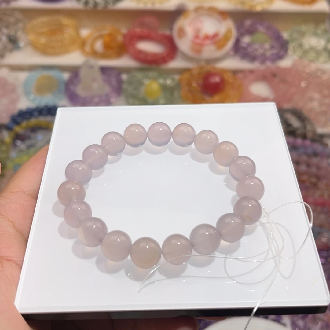 水晶手链未镶嵌10m紫玉髓单圈