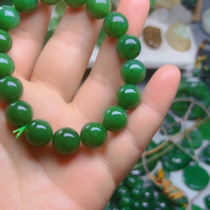 颈饰未镶嵌和田玉错**空