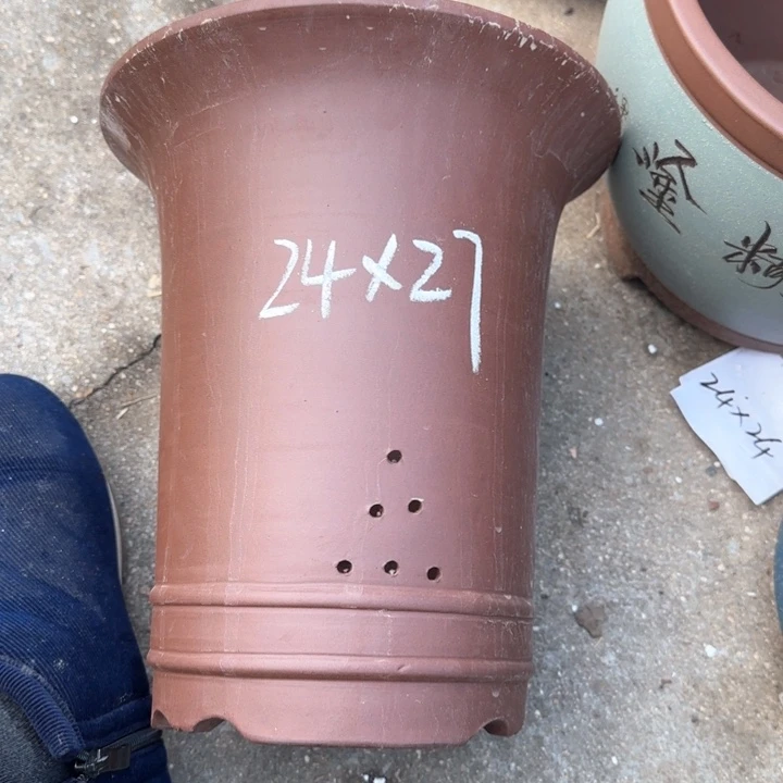 紫砂花盆特价清仓