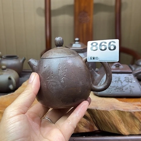 L****L戬谷龙窑坭兴陶柴烧茶壶866