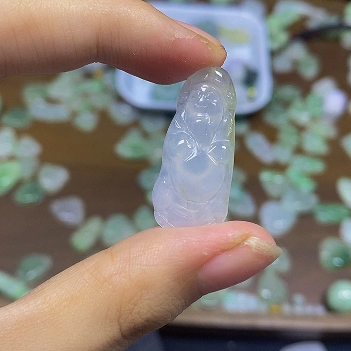 翡翠散珠天然缅甸翡翠A货