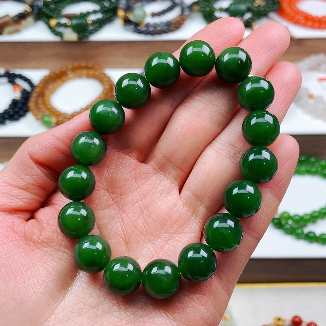 【闪购商品】和田玉手串未镶嵌红皮