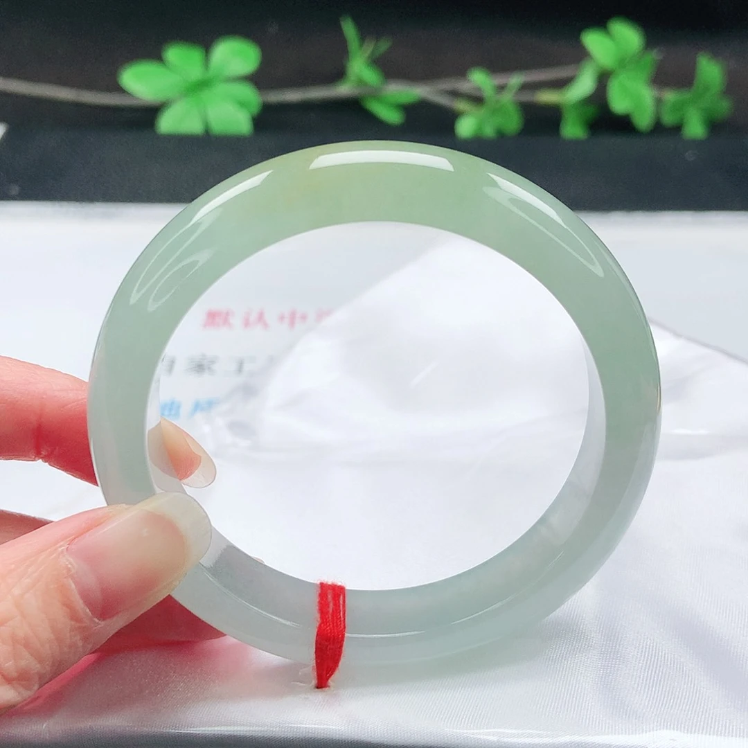 未镶嵌手镯翡翠58圈