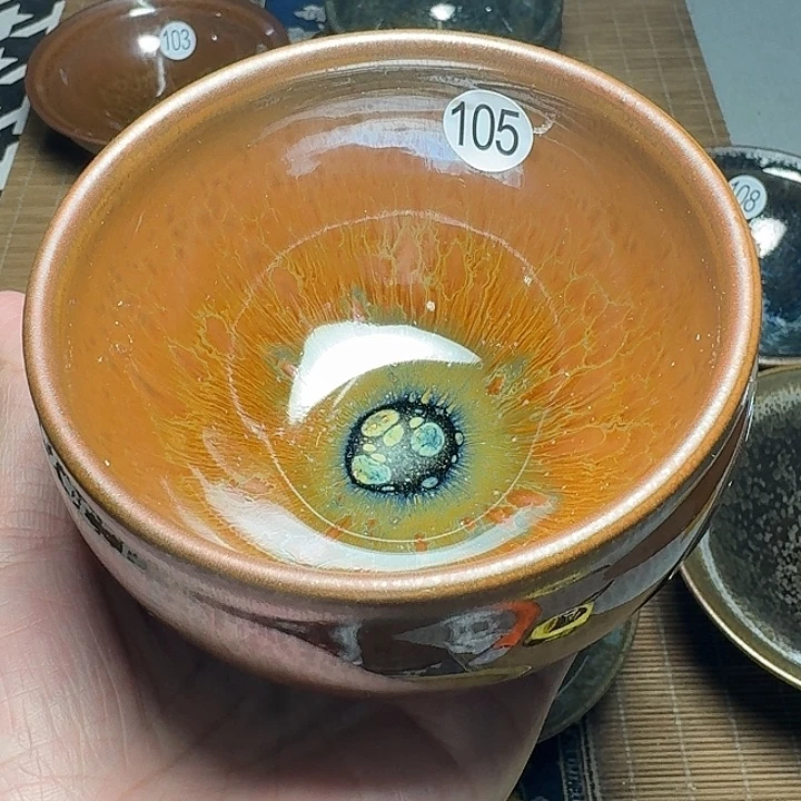 茶盏105 坚记茶盏摆件