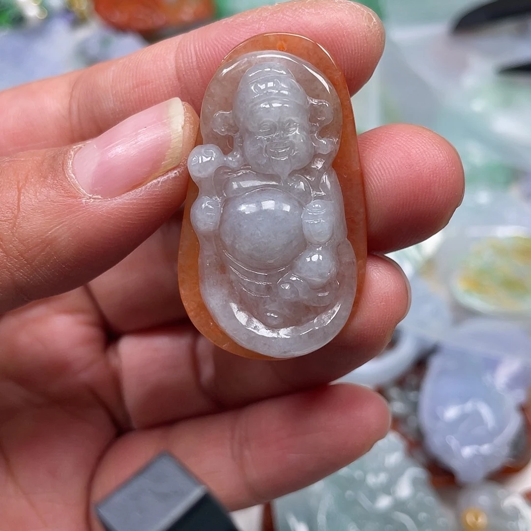 颈饰未镶嵌翡翠翡玉缘翡翠