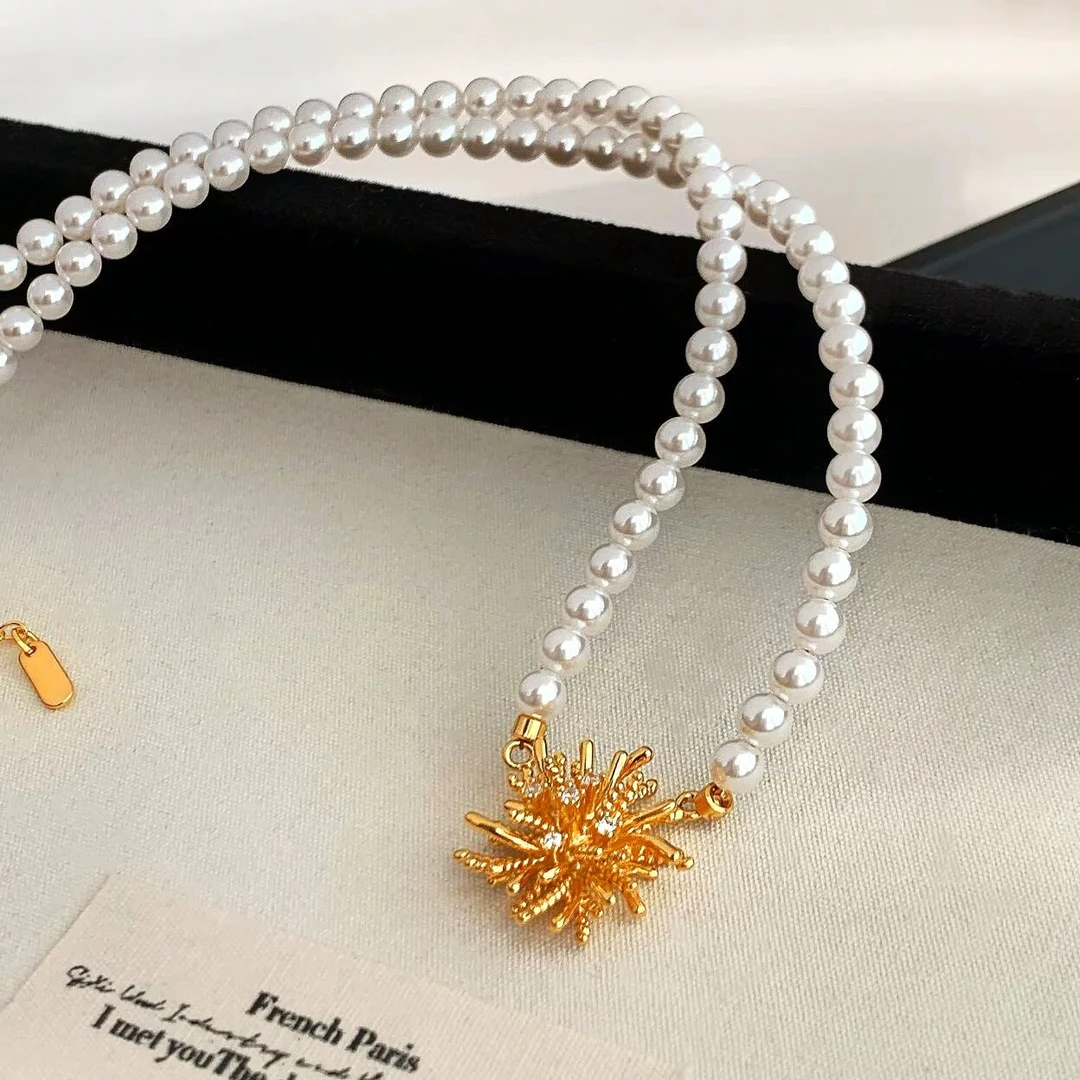 天然淡水珍珠项链   XL1052