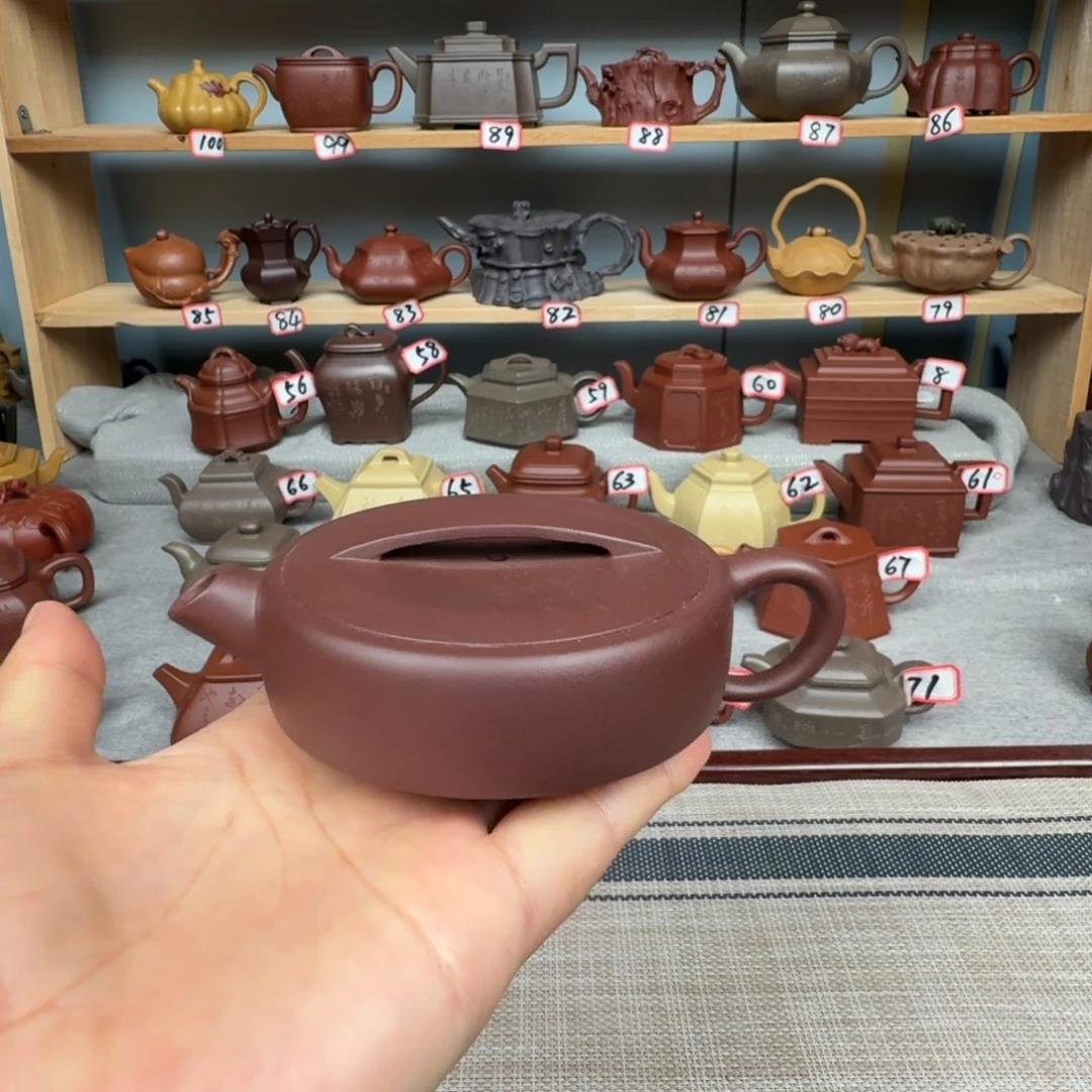 茶壶紫泥半手工制作
