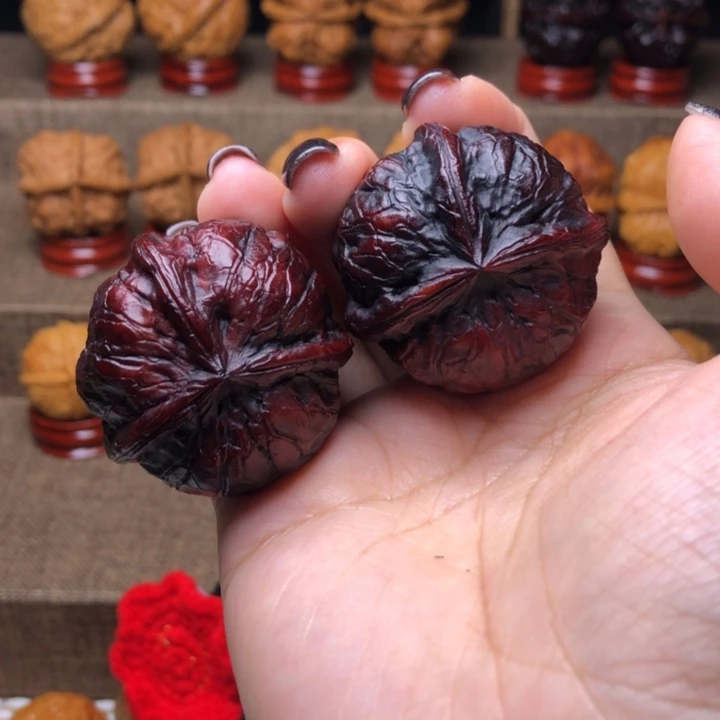 文玩核桃把件10号南瓜墩37➕尺