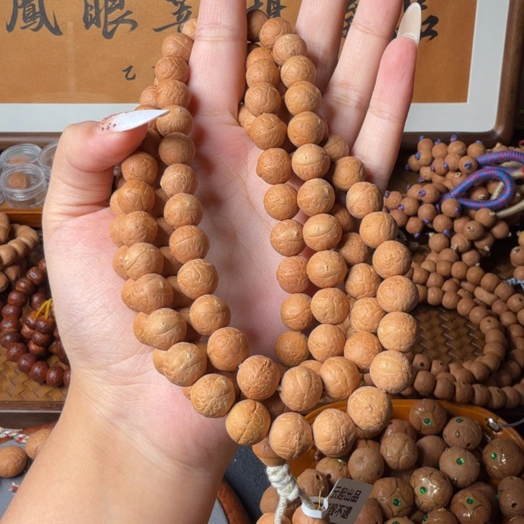 把件凤眼菩提11mm/长串108+6/大眼正圆