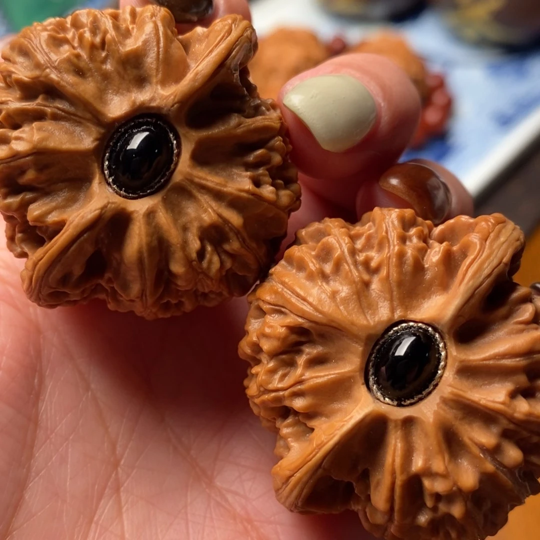 把件文玩核桃42尺寸全品宫灯狮子头