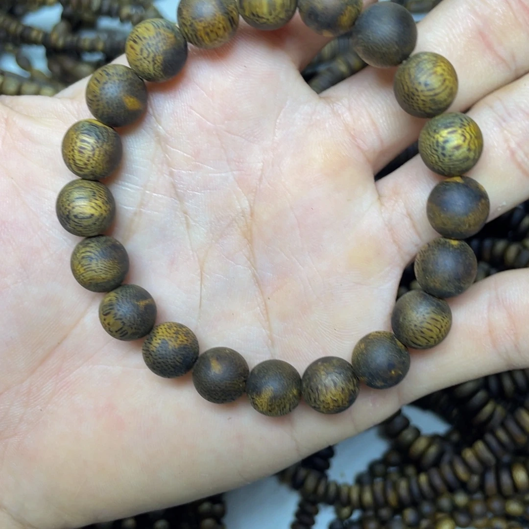 沉香碎屑沉香+1.0圆珠单圈10克加