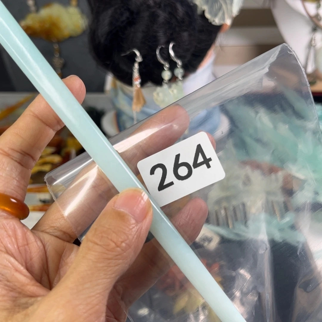 岫玉未镶嵌耳饰梦****下