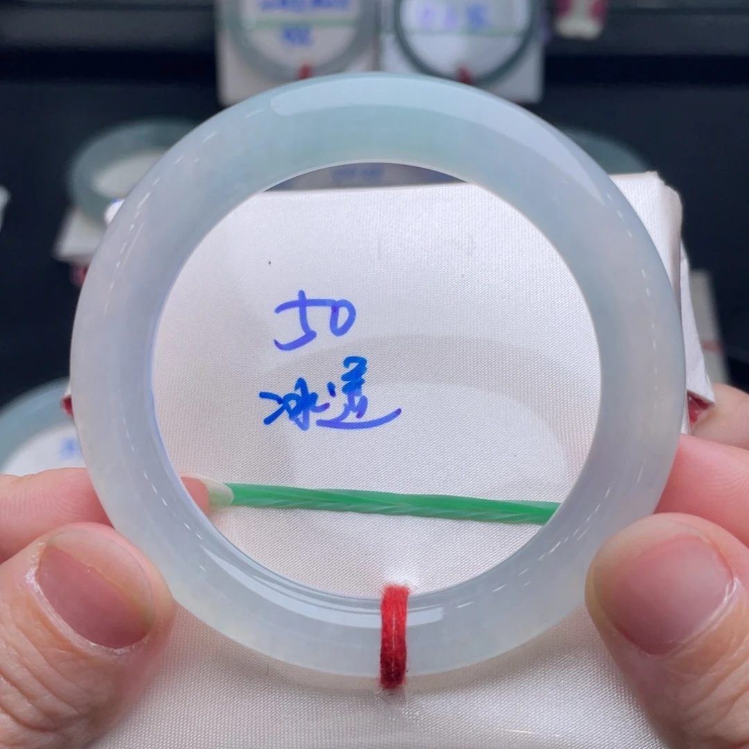 翡翠未镶嵌手镯翡翠手镯56