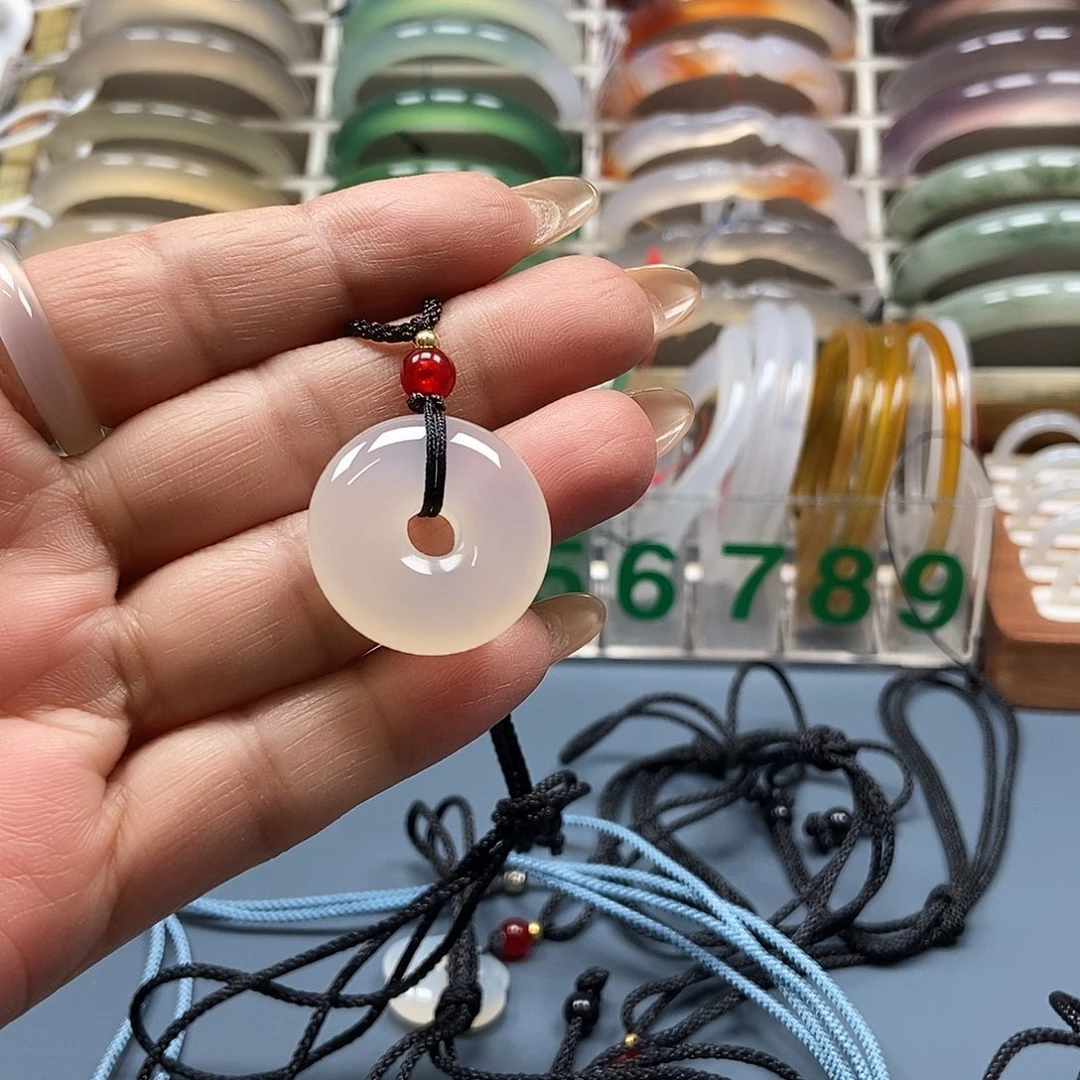 玛瑙/玉髓未镶嵌颈饰337