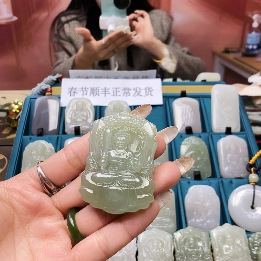 和田玉颈饰未镶嵌烈*