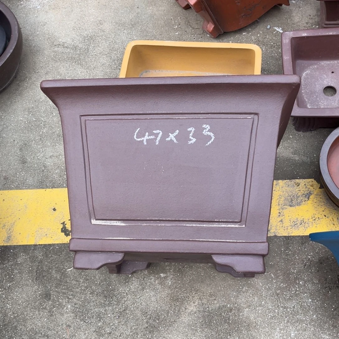 紫砂花盆盆景艺术