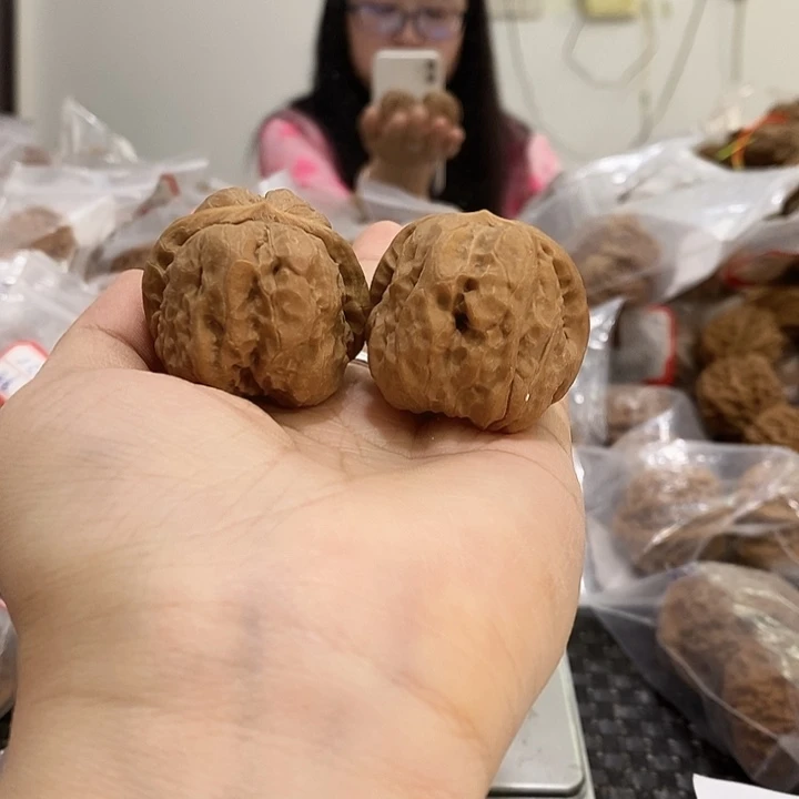 文玩核桃吊坠蛤蟆40有修