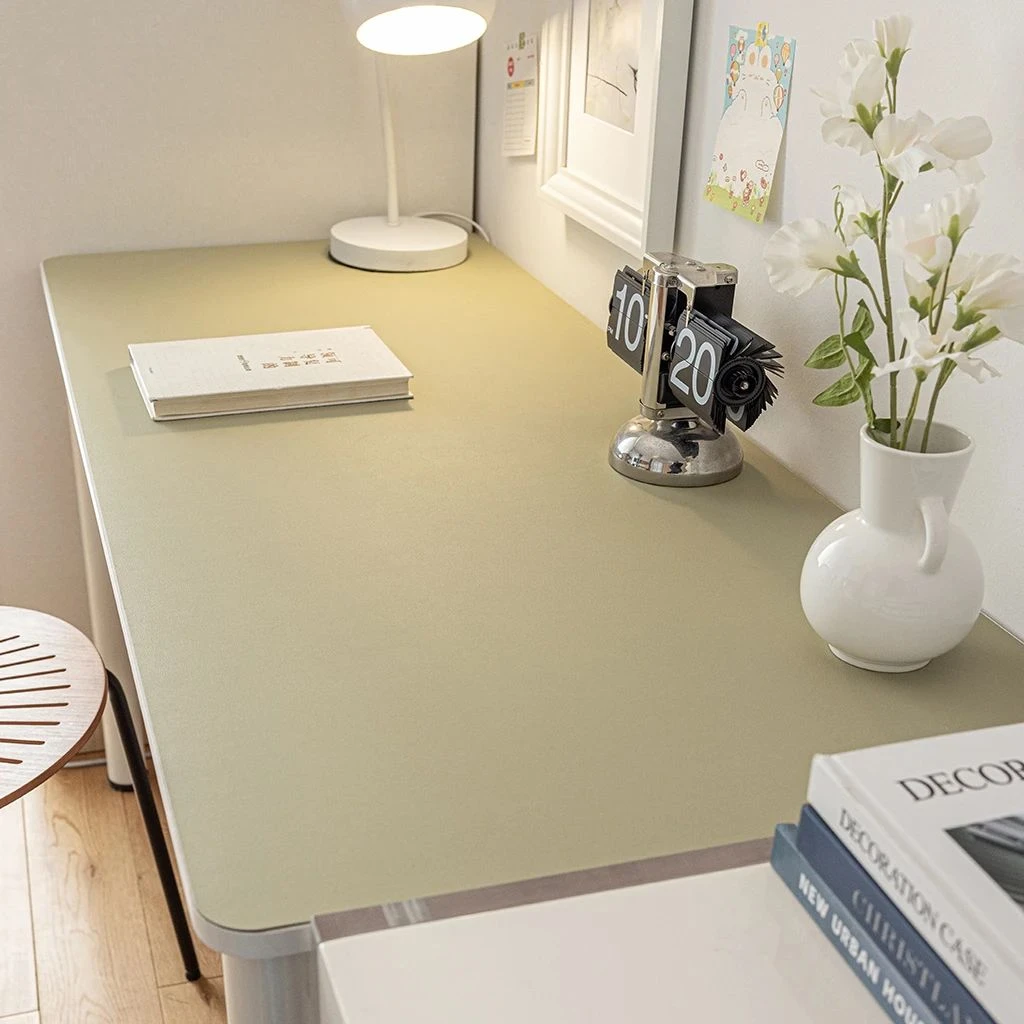 [漫反射]护眼书桌垫课桌垫环保软皮革奶油色学生学习防水防油桌布