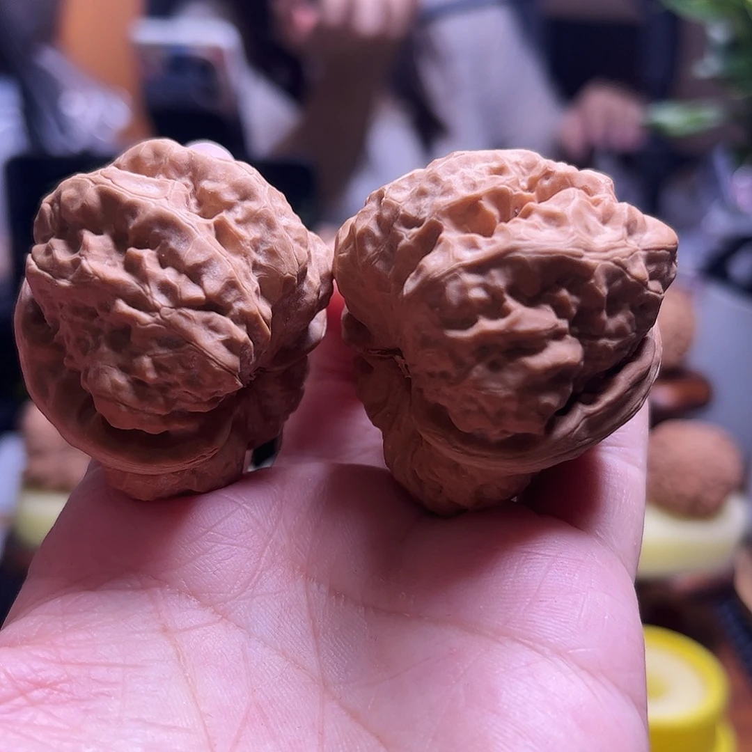 文玩核桃把件41尺白茬蛤蟆60