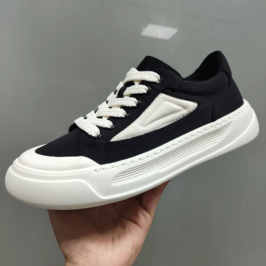 2832-夏季帆布透气百搭男款软底板鞋板鞋运动鞋潮鞋