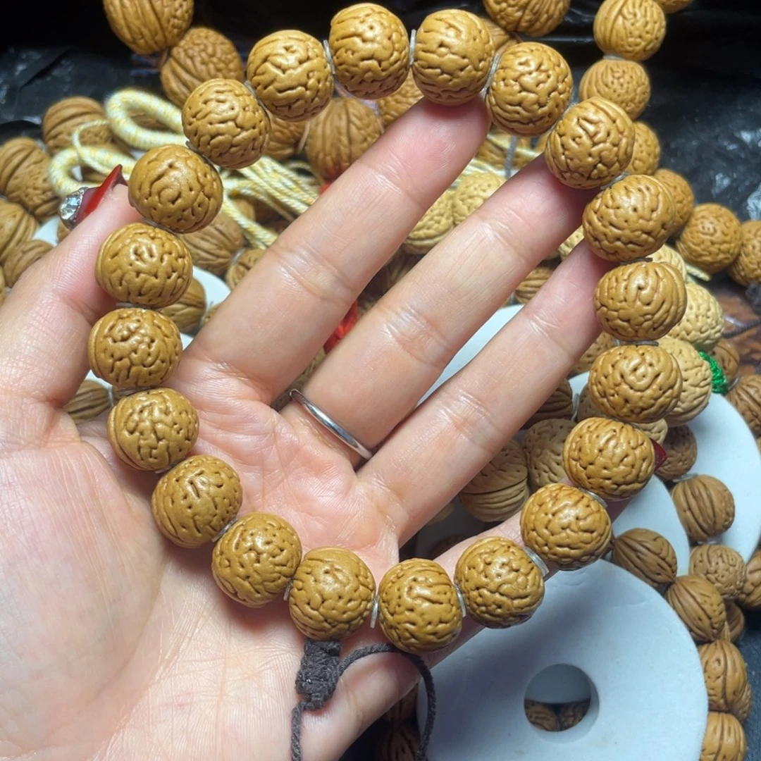 桃核吊坠桃核手串17+金丹