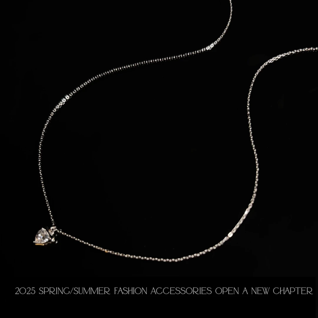 坠链均925银  镀k金 2025款C7834【心动频率】Jeannie zoo 项链