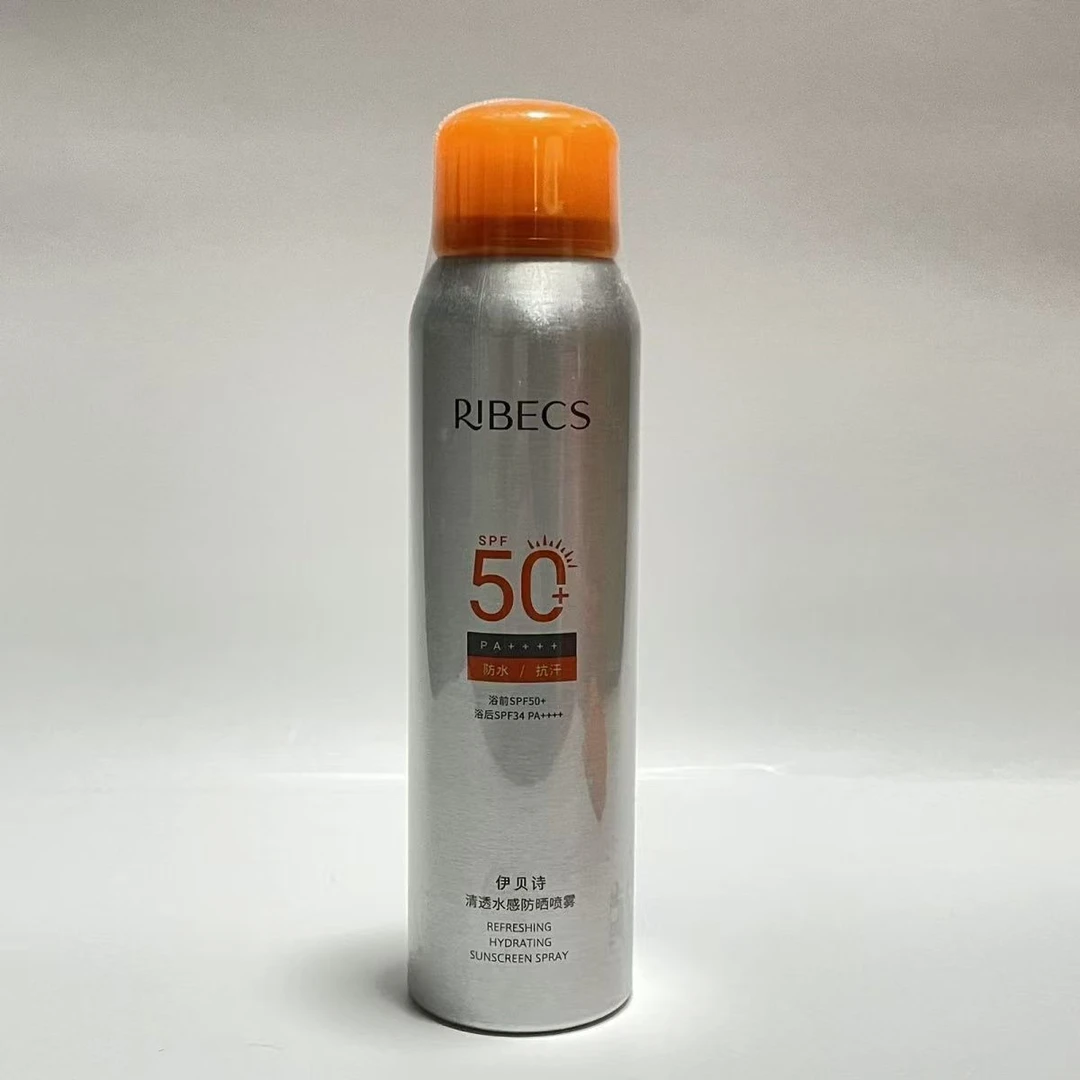 伊贝诗清透水防晒喷雾SPF50防晒霜紫外线清爽油腻100ml