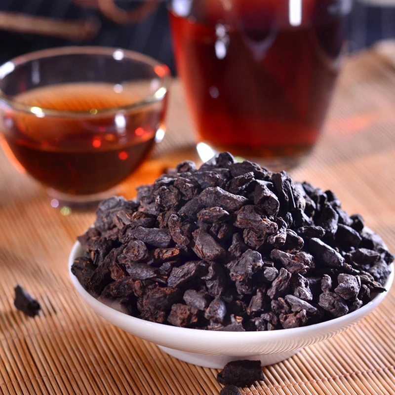 云南糯香普洱茶熟普茶叶批发碎银子糯米香普洱茶碎银子