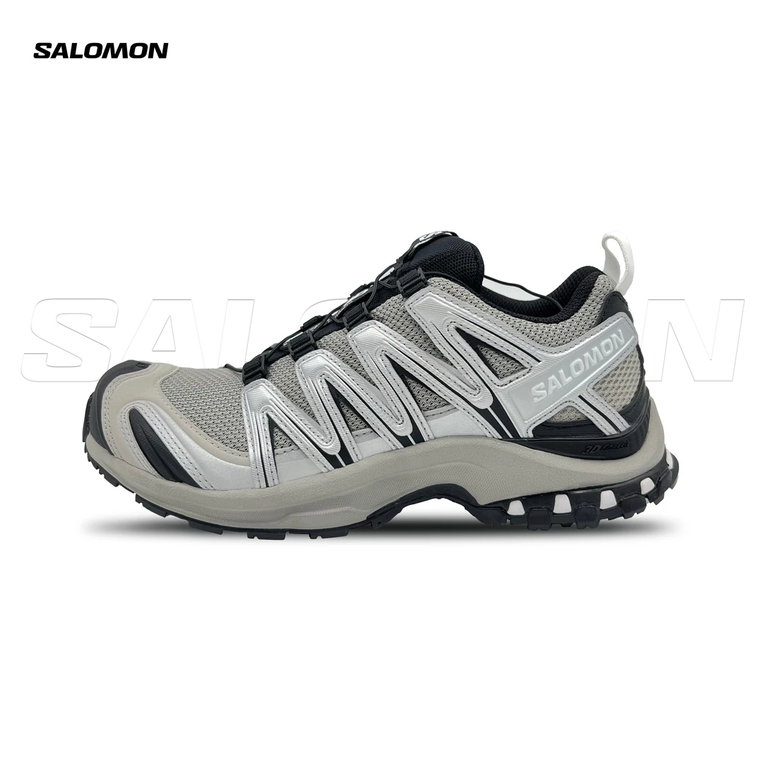 Salomon萨洛蒙 XA PRO 3D 灰合金黑低帮户外复古运动鞋L47478100