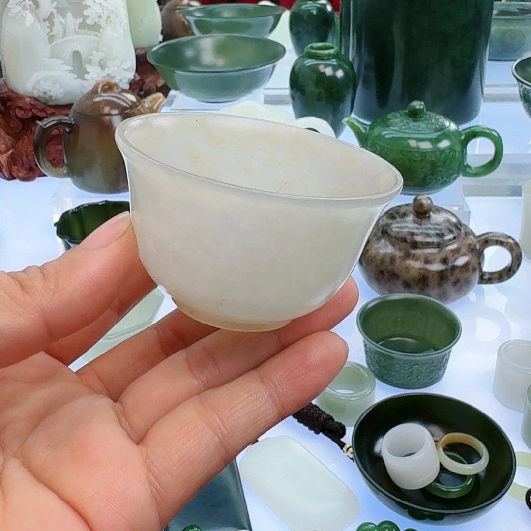 和田玉（白玉）挂件未镶嵌