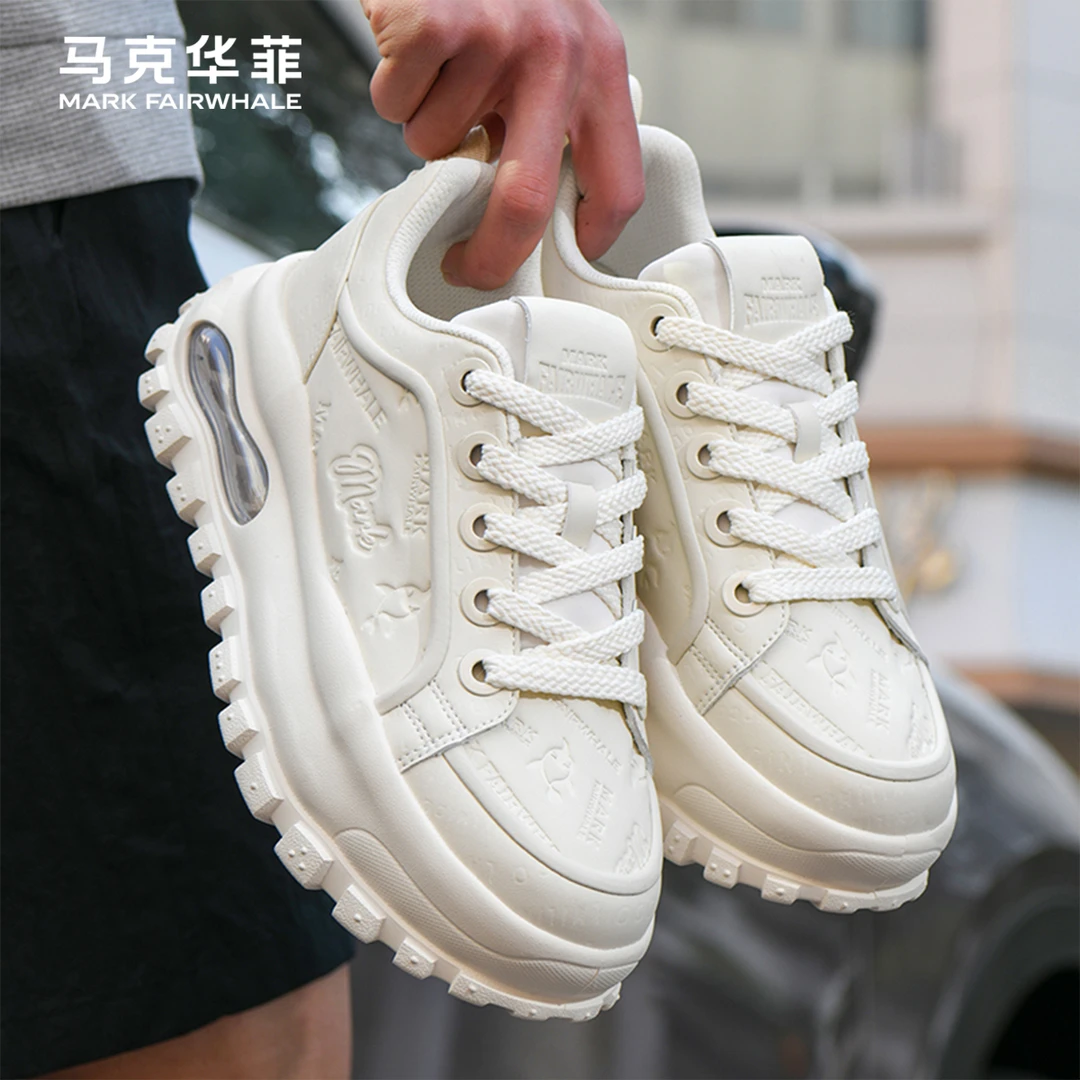 马克华菲男鞋2025春季新款板鞋男欧若智性风百搭潮鞋休闲鞋子男款