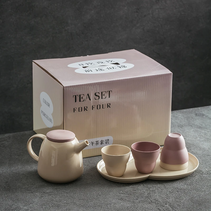 茶具2025新款泡茶专用家用轻奢高端大气上档次釉下彩陶瓷茶具套装
