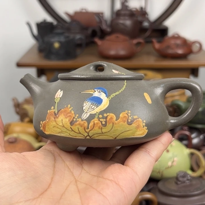 紫砂壶青段180毫升