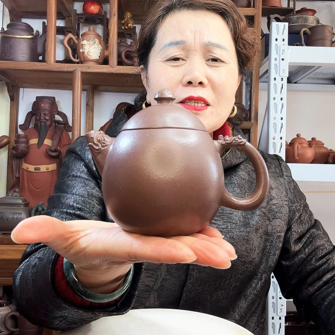紫砂茶壶贾*紫砂壶泡茶喝起来