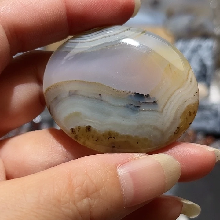 玛瑙/玉髓未镶嵌吊坠(不含链)