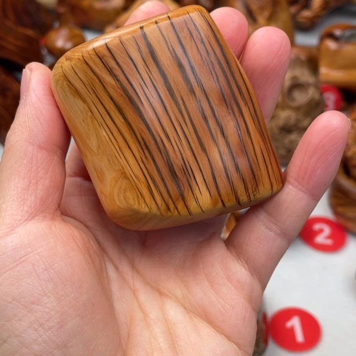 木太行陈化虎皮闻香把件鉴赏期48小时